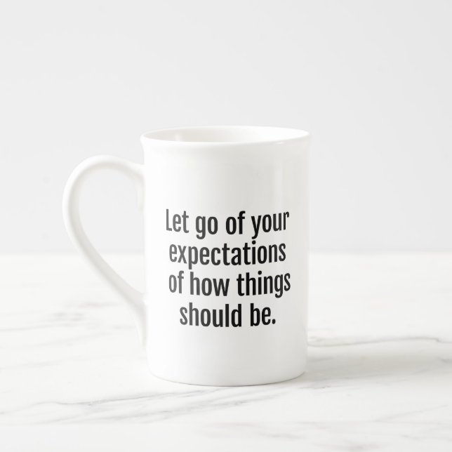 Expectations Specialty Mug (Left)