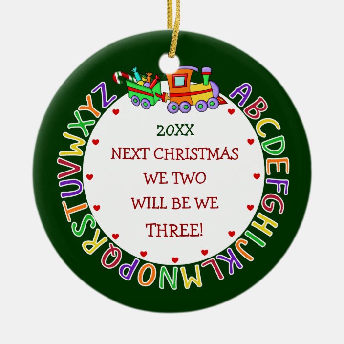 Expecting 1st Baby Christmas Gifts Ornaments Zazzle Com