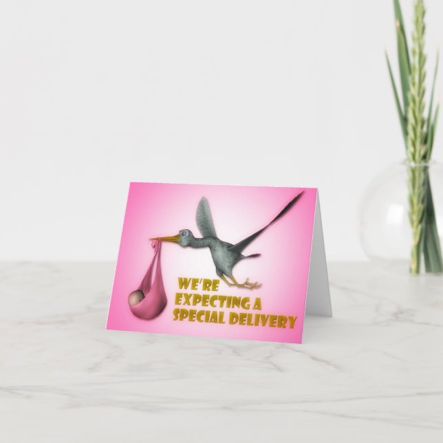 Expecting a Baby Announcement (Front)