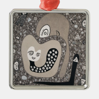 Expecting A Baby Metal Ornament