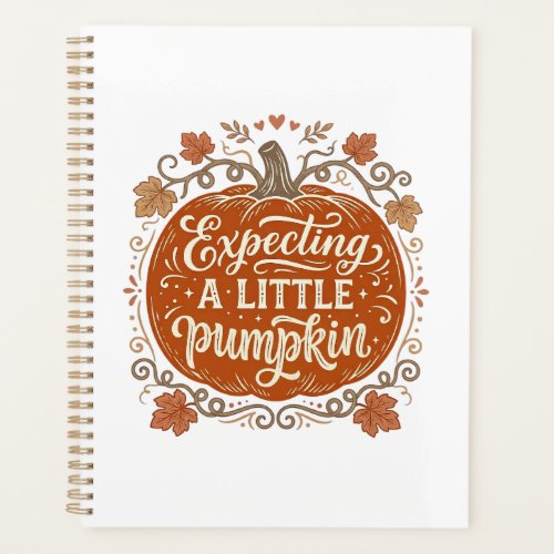 Expecting A Little Pumpkin Fall Pregnancy Shirt_1 Planner