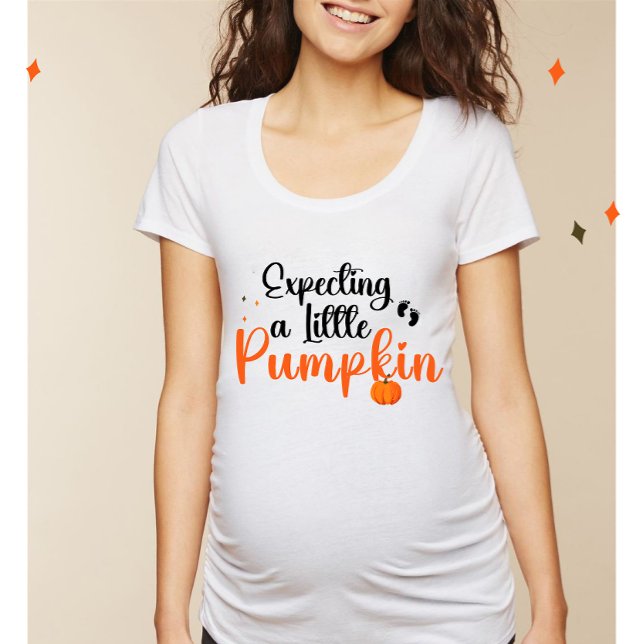 Expecting a little pumpkin Thanksgiving white  T-Shirt (Creator Uploaded)