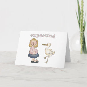 Expecting Baby - Stork Tshirts and Gifts Announcement