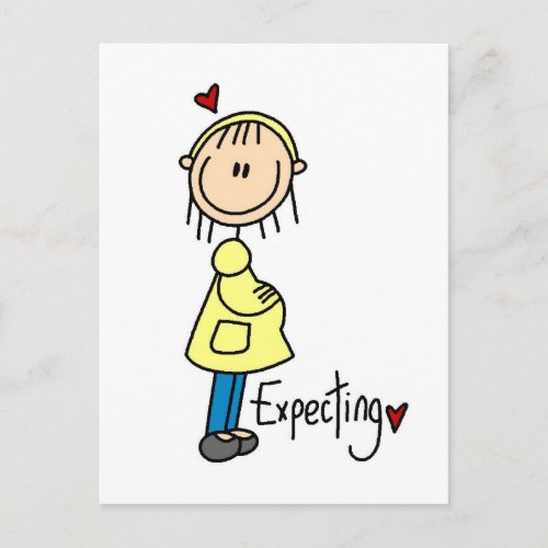 Expecting Baby Tshirts and Gifts Postcard