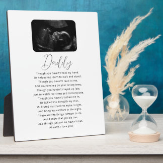 Expecting Dad Print, Father to Be Gift Plaque