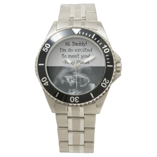 Expecting Dad To Be Gift Ultrasound Watch