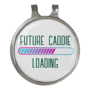 Expecting Golf Dad Baby Shower Future Caddie Hat Clip