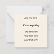 Expecting momma announcement