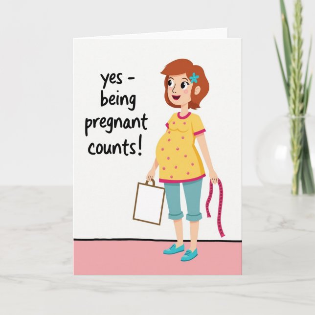 Expecting Mothers Day Joy Card (Front)