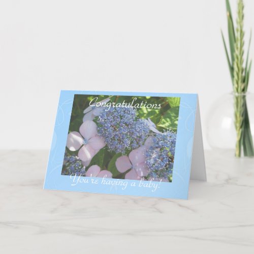 Expecting New Baby Congratulations Card