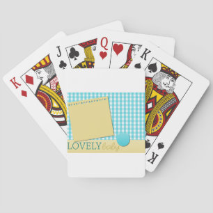 expecting nursery crib pregnancy infant maternity poker cards