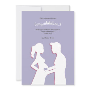 Expecting Parents Congratulations Card