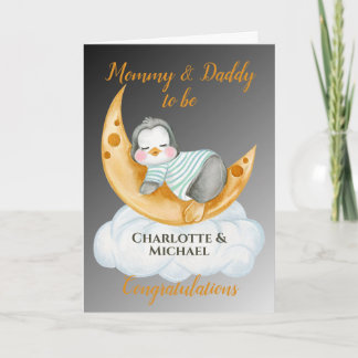 Expecting Parents Mommy & Daddy to be Card
