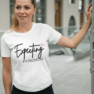 Expecting Patronum Mom Gift And Women Pregnancy T-Shirt