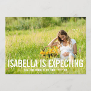 Expecting Pregnancy Announcement