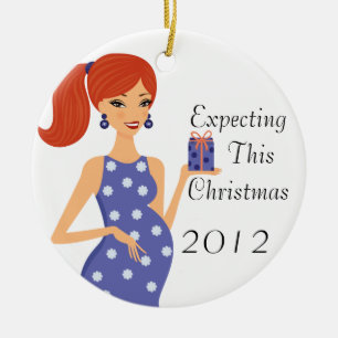 Expecting This Christmas Ornament