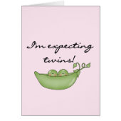 Expecting Twins - Peas in a Pod (Front)