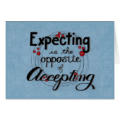 Expecting vs Accepting Cards (Front Horizontal)