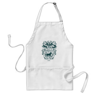 Expecto Patronum Filigree Graphic Adult Apron
