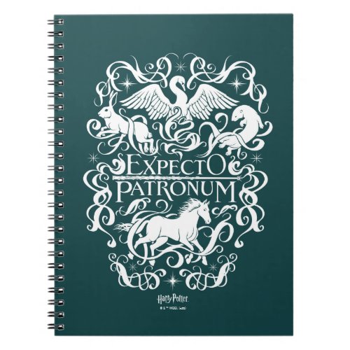 Expecto Patronum Filigree Graphic Notebook