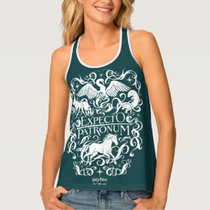 Expecto Patronum Filigree Graphic Tank Top