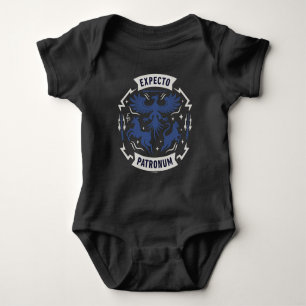 Expecto Patronum Vintage Silhouette Graphic Baby Bodysuit