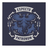 Expecto Patronum Vintage Silhouette Graphic