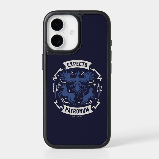 Expecto Patronum Vintage Silhouette Graphic Otterbox iPhone Case (Back)