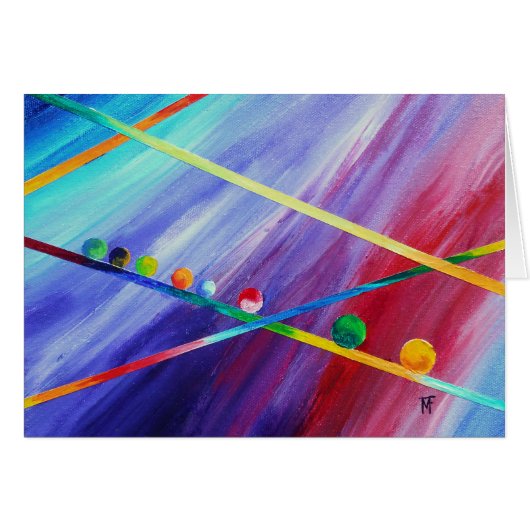 Expedition - abstract art cards (Front Horizontal)