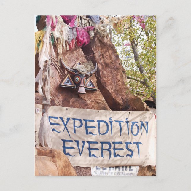 Expedition Everest Postcard (Front)