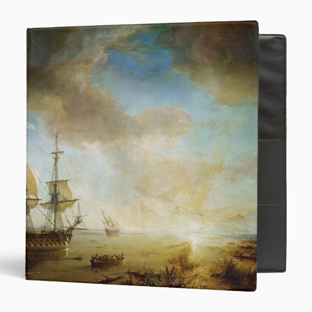 Expedition of Robert Cavelier de La Salle Binder (Front/Inside)