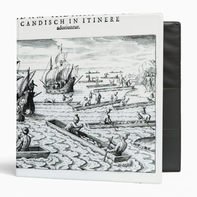 Expedition of Thomas Cavendish 3 Ring Binder (Front/Inside)