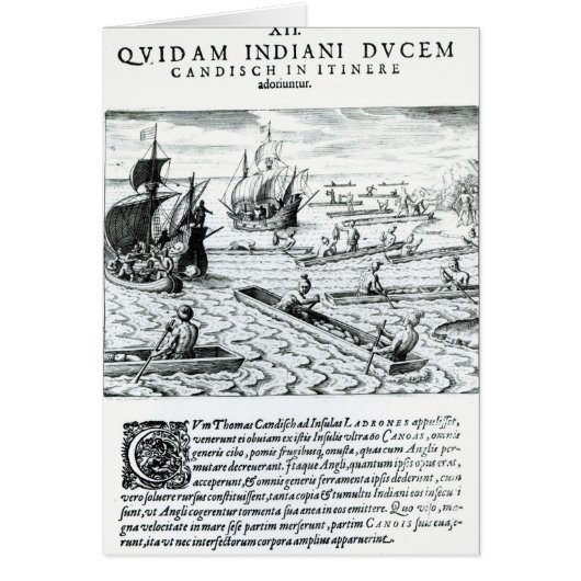 Expedition of Thomas Cavendish Cards (Front)