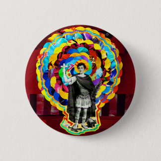 Expedito saint (Saint Expeditus) Button