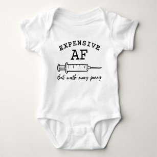 Miracle Baby | IVF Baby | Pregnancy Vest | Baby Vest Bodysuit Onesie