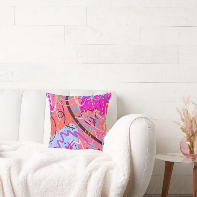 Experience Joy Throw Pillow (Couch)