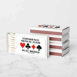 Experience Mental Flow Play Bridge Matchboxes
