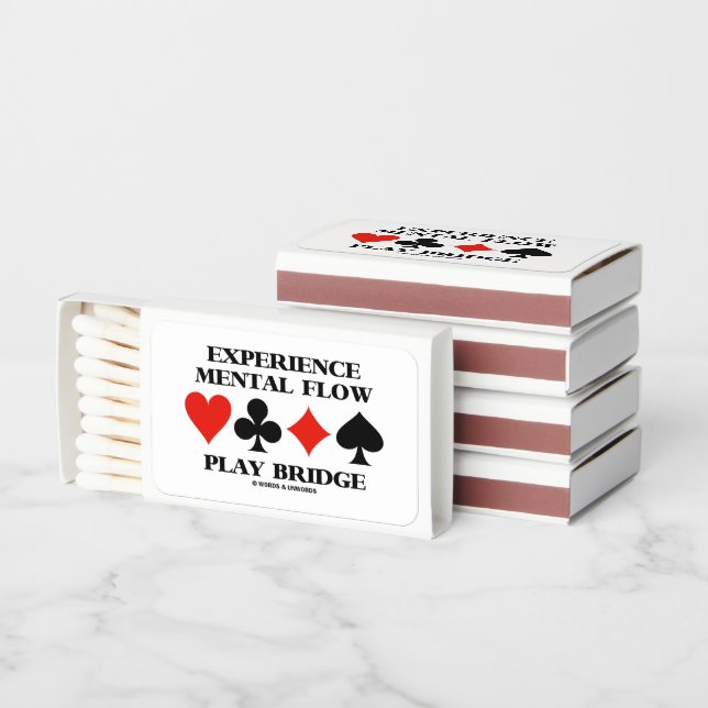 Experience Mental Flow Play Bridge Matchboxes (Stacked)