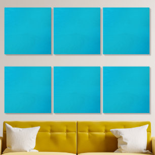 Experience the Beauty of a Clear Blue Sky  Wood Photo Tile