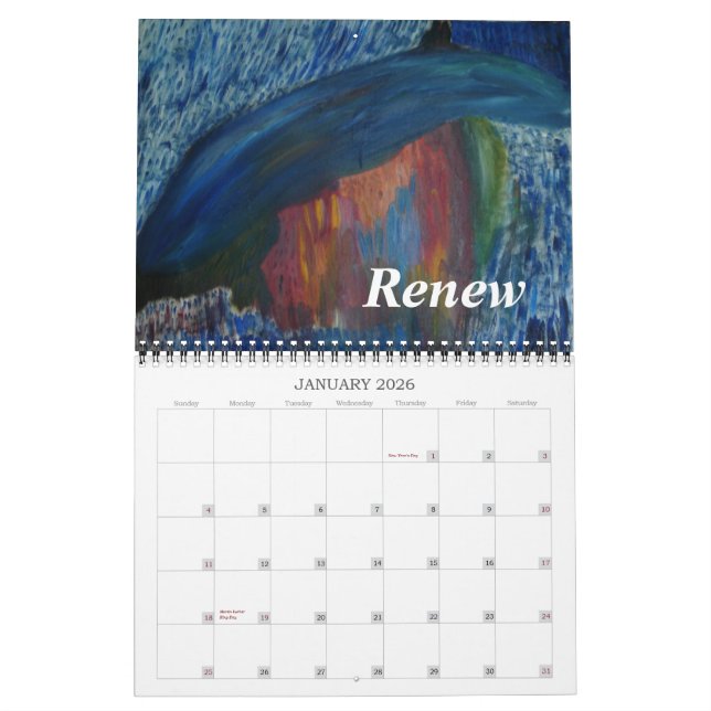 Experience the Divine Kingdom In Action Calendar (Jan 2026)