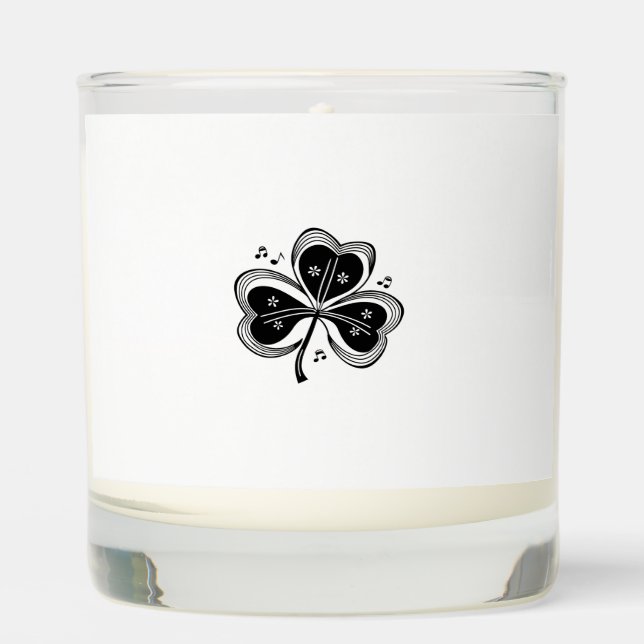 Experience the Magic of Shamrock Serenade Scented Candle (Front)