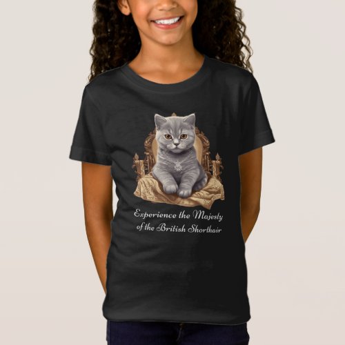 Experience the majesty of the British Shorthair T_Shirt