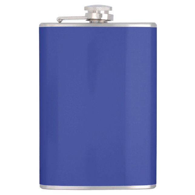 Experience the Thrill of Flying in the Blue Sky Flask (Front)