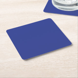 Experience the Thrill of Flying in the Blue Sky Square Paper Coaster