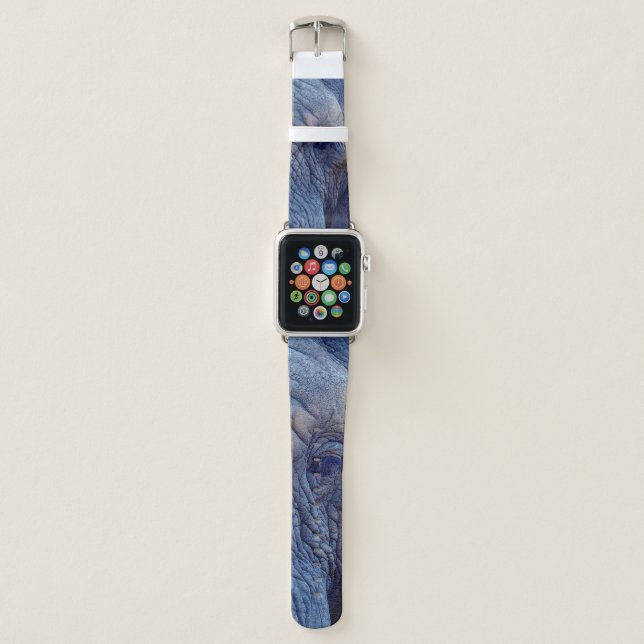 EXPERIENCE WALK WITH THE ELEPHANTS HOW ABOUT HUGGI APPLE WATCH BAND (Front)