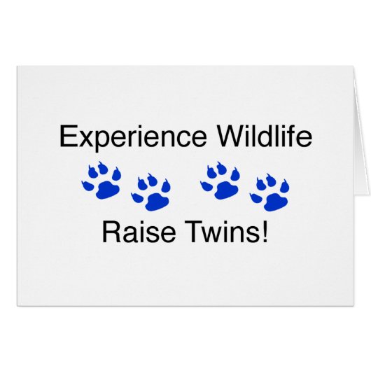 Experience Wildlife Raise Twins (Front Horizontal)