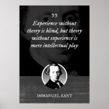 Experience without theory is blind