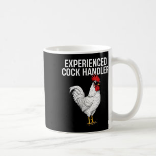 Experienced Handler Funny Adult Humor Inappropriat Coffee Mug