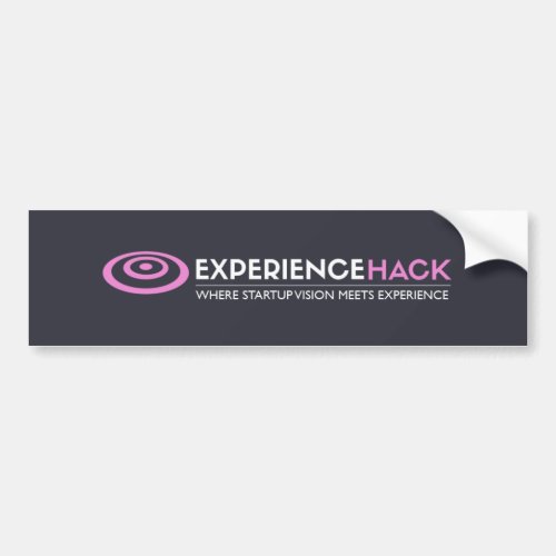ExperienceHack  Bumper Sticker