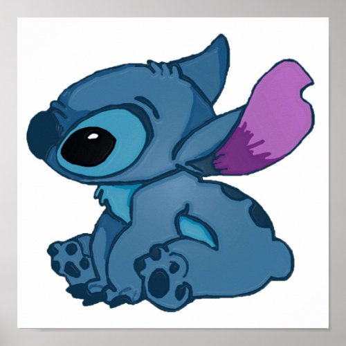 Experiment 626 Stitch  Poster